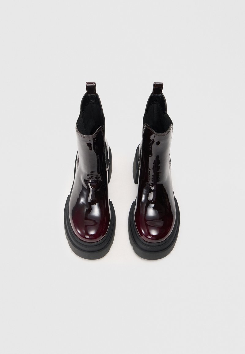 Stivaletti Donna Steve Madden Tranquillo | Tacco A Blocco In Pelle O Scamosciata | Stivali Alla Caviglia