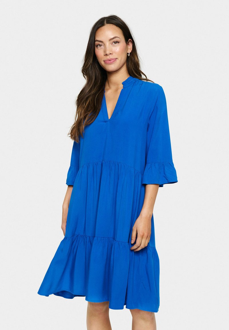 Saint Tropez - EDA - Day dress - blue iolite, Enlarge