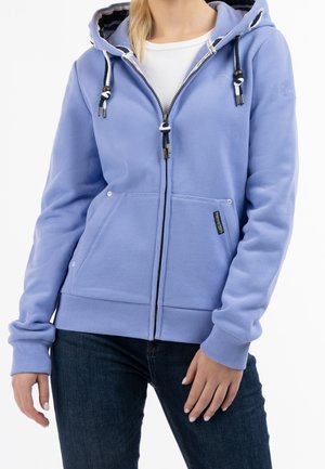 Felpa con zip - lilac