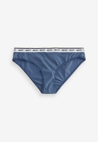 Next RICH LOGO KNICKERS 4 PACK - Bikini alsók - blue ditsy print