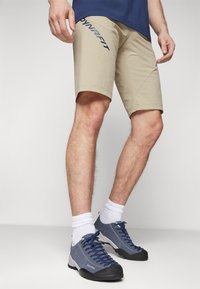 Dynafit TRANSALPER HYBRID - Kratke hlače za nošenje na otvorenom - rock khaki
