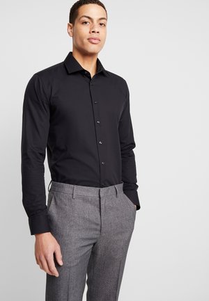 KENT X-SLIM FIT CONTRAST - Formal shirt - black