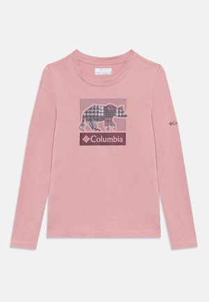 HAZELDEL HILL GRAPHIC TEE UNISEX - Long sleeved top - eraser pink