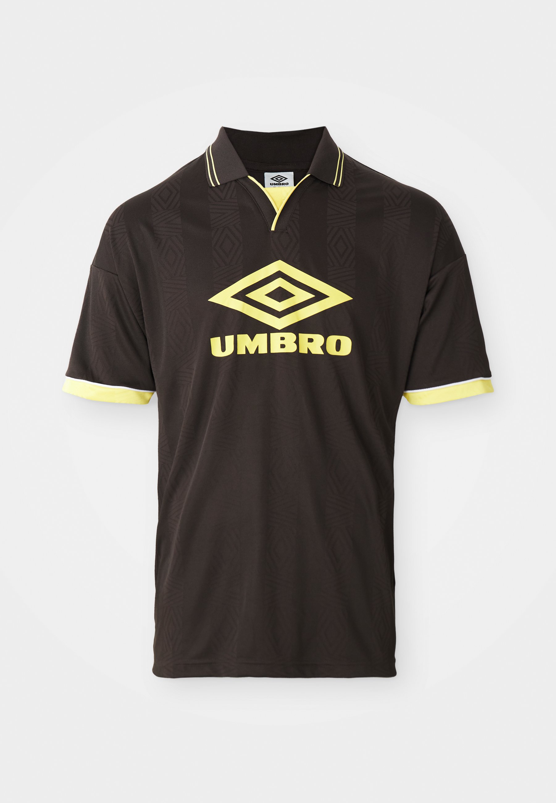 Umbro BOXY FOOTBALL UNISEX - Polo shirt - ganache/cream gold
