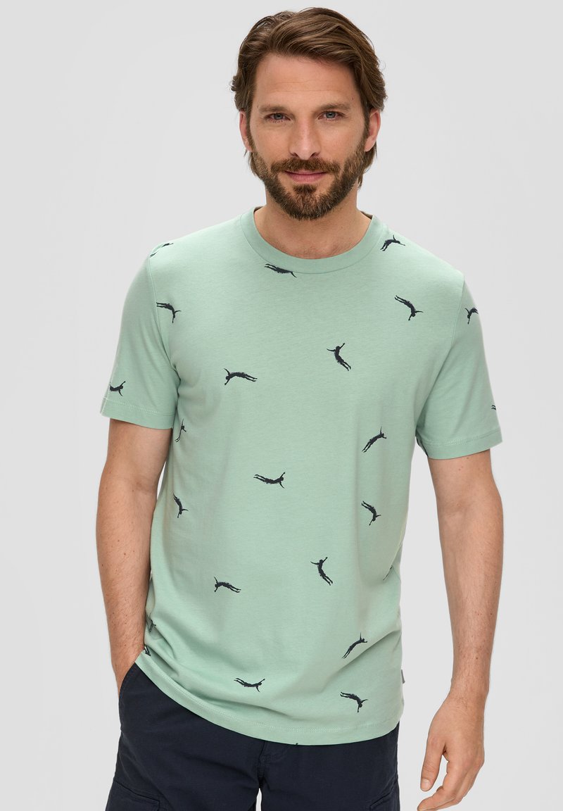 s.Oliver - T-shirt z nadrukiem