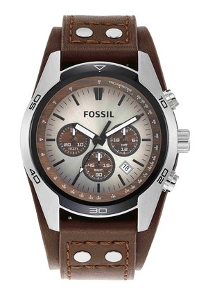 Fossil Chronograaf - braun- und silberfarben