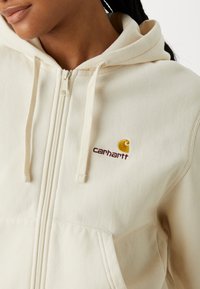 Carhartt WIP AMERICAN JACKET - Zip-up sweatshirt - natural