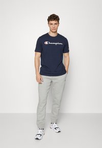Champion BASIC CUFF PANTS - Tepláky - grey melange