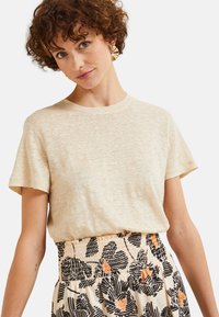 Monoprix LINEN - T-shirt basique - coton