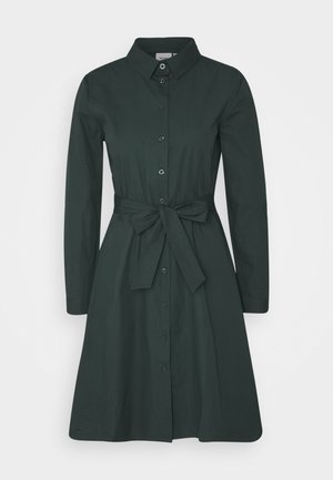 ICHI, Robe chemise - dark green
