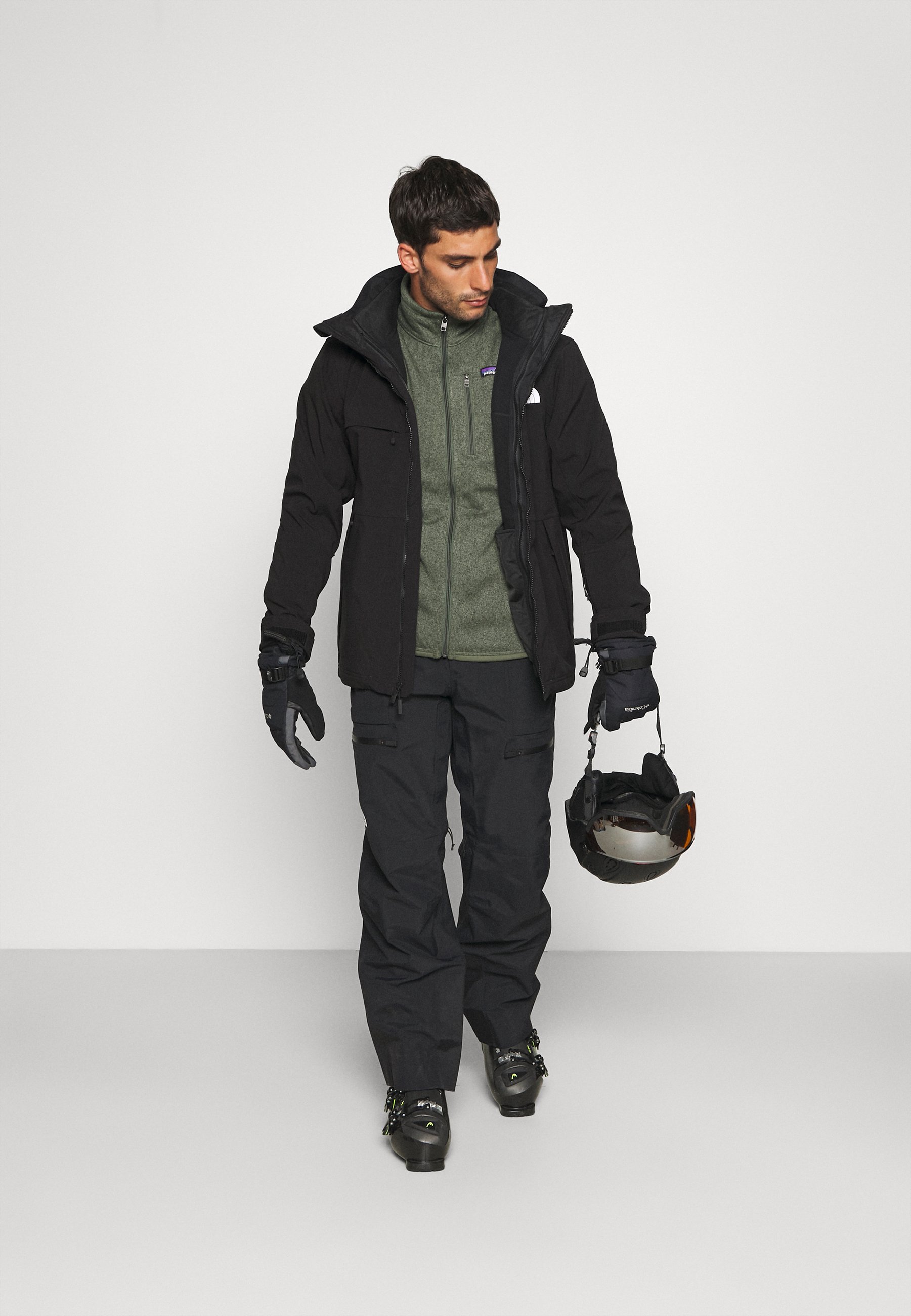 The North Face POWDERFLO FUTURELIGHT PANT - Pantaloni da neve - black/nero  - Zalando.it