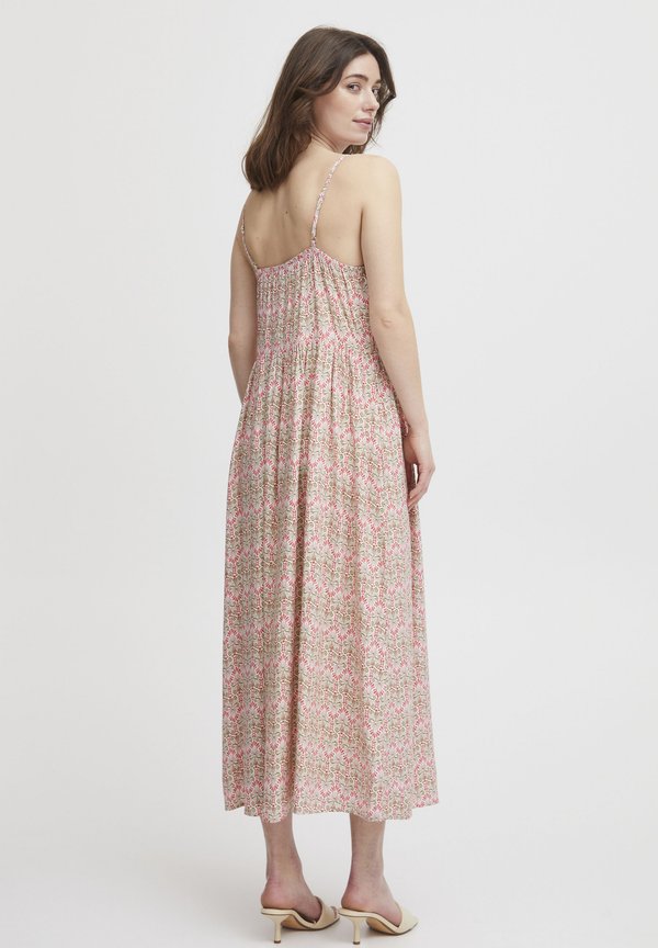 FRFUN - Maxi dress - geranium mix c2