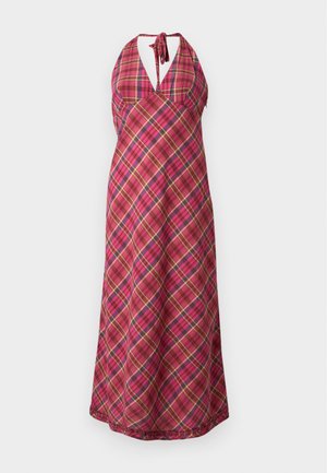 BDG Urban Outfitters, RITA HALTER DRESS - Μάξι φόρεμα - red
