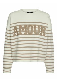 Vero Moda ARIA PARIS O-NECK  - Jersey de punto - birch