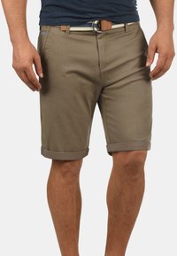 Solid SDMONTY - Shorts -  brown