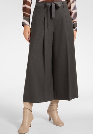 AMPI CON CINTURA - Stoffhose - grigio