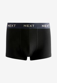 Next 4 PACK - Trumpikės - black metallic green blue waistband