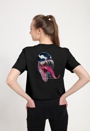 SPIDER-MAN - SPIDERMAN2VIDEOGAME-TONGUE - T-shirts print - black