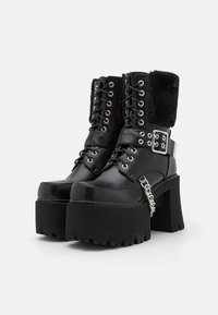 LAMODA ACCELERATE - Botine cowboy/biker - black