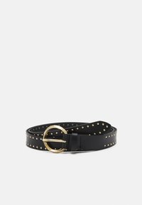 BELT RIVETS AND BUCKLE  - Ceinture - black