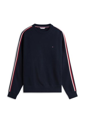 Tommy Hilfiger, TRACK TOP - TH GLOBAL STRIPE LG - Горнище на пижама - navy blue