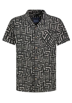 KURZARM  - Shirt - dunkelgrau