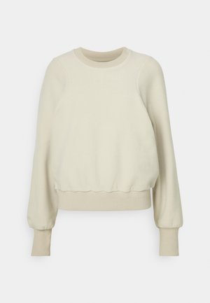 COMPASS SEAM - Fleece jumper - dove beige