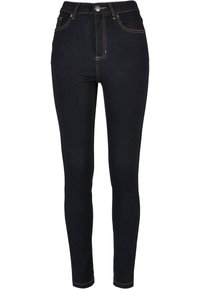HIGH WAIST  - Vaqueros pitillo - darkblue raw