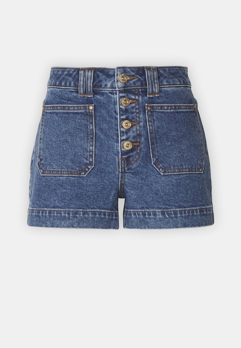 Only Jeansshort donkerblauw denim Only Jeansshort donkerblauw denim