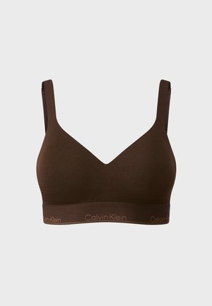 Calvin Klein Underwear, EXCLUSIVE LIFT BRALETTE - ICON COTTON MODAL - Soutien-gorge push-up - dark coffee