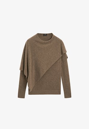 Massimo Dutti, Jumper - dark brown