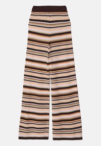 TROUSERS - Broek - coffee/multicolor