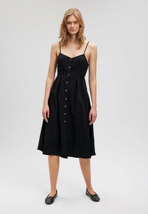 Mavi Blusenkleid - schwarz