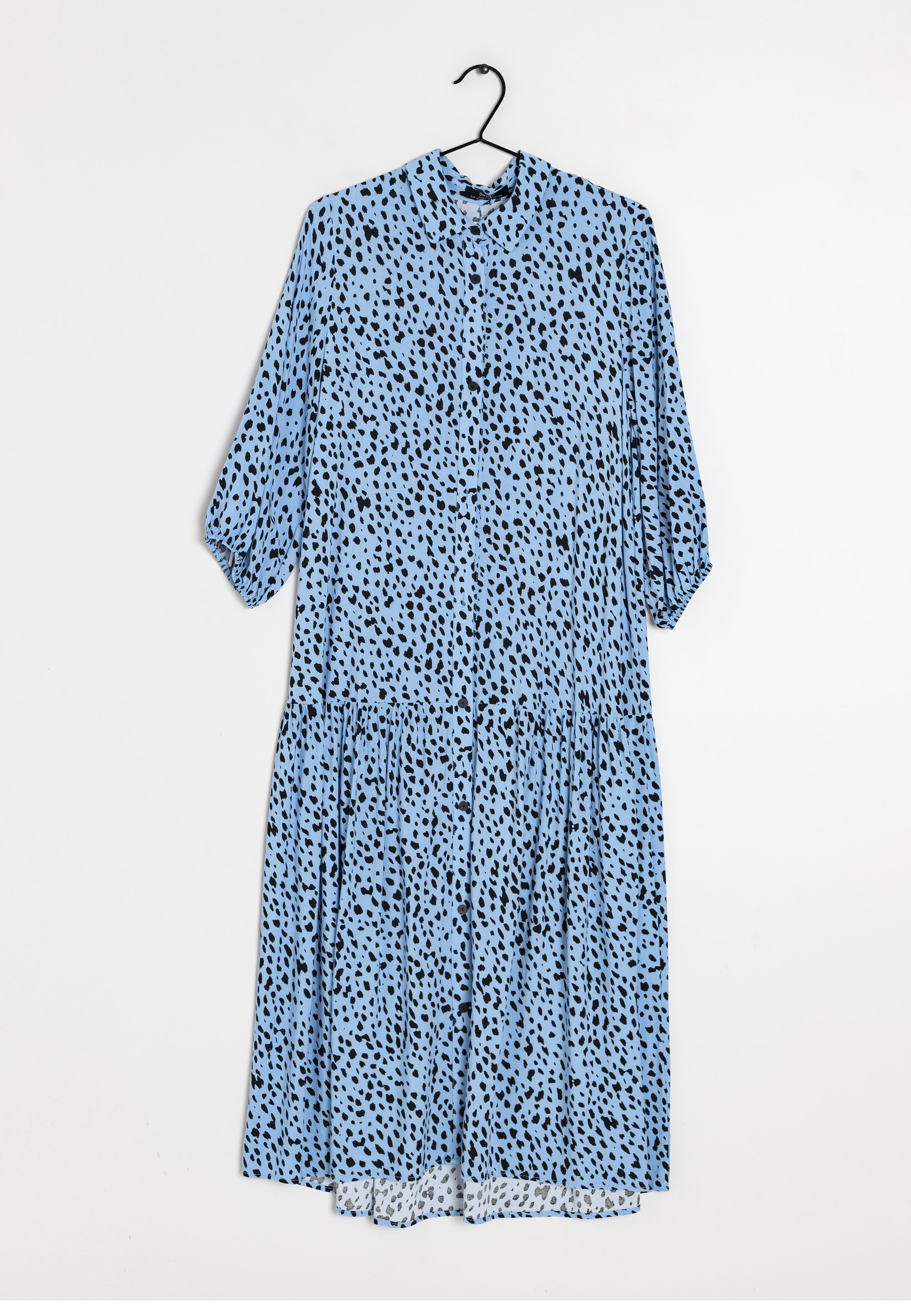 Bershka Shirt dress - blue - (Pre-owned) - Zalando.ie