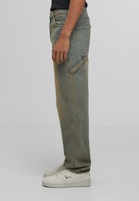 Karl Kani WORKWEAR DIRTY - Džíny Relaxed Fit - vintageblue
