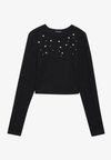 T-shirt à manches longues - black