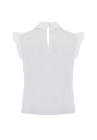 adL STONE COLLAR - Bluse - white