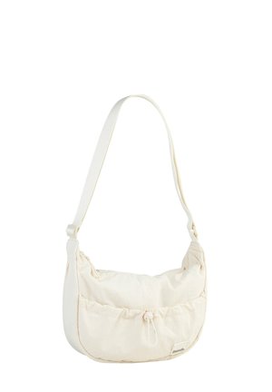 Sac bandoulière - beige weiß