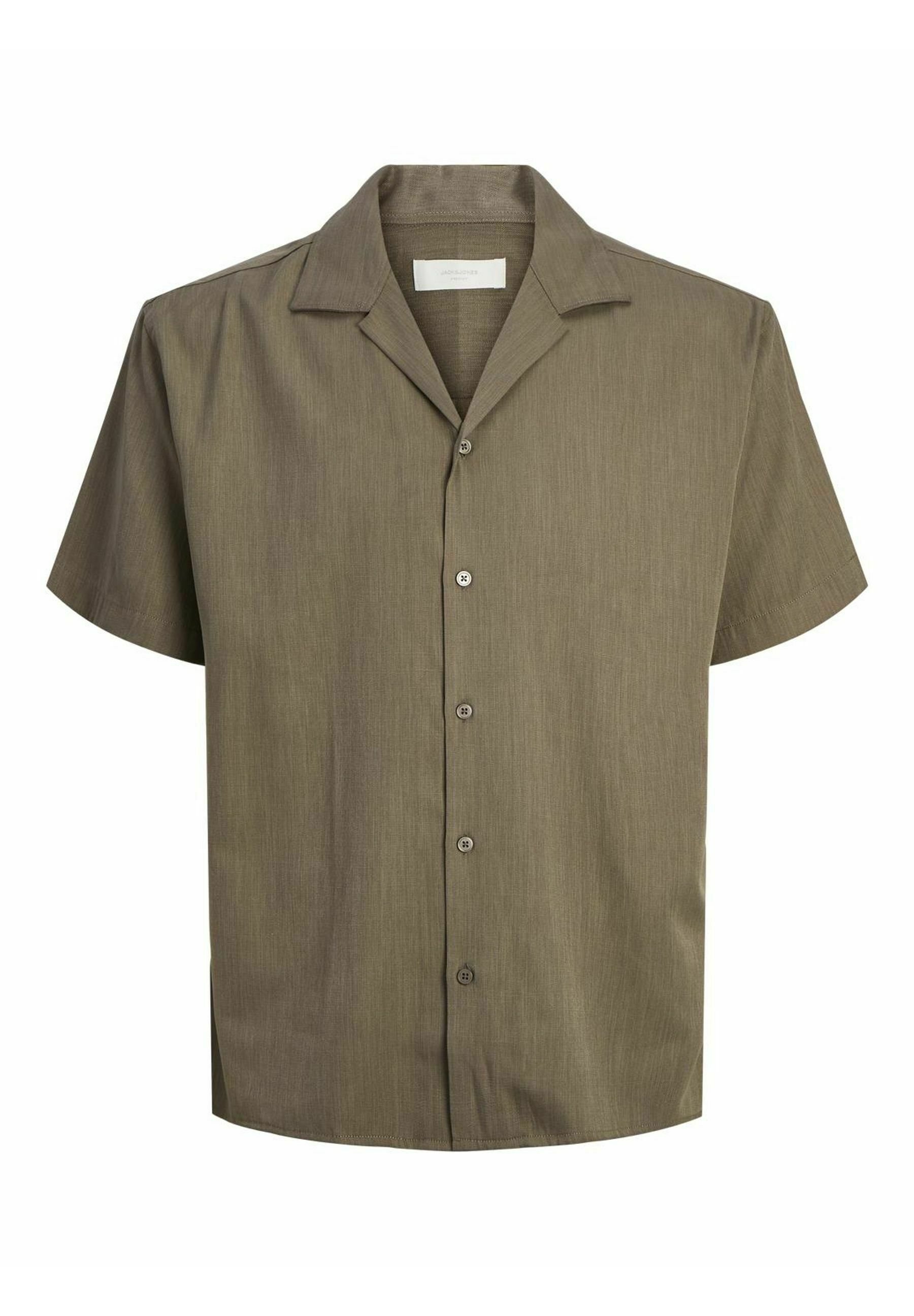 JACK & JONES Herren Hemd Jprccaaron – Tencel Resort Shirt, Kurzarm, Sn Hemd, Lässig