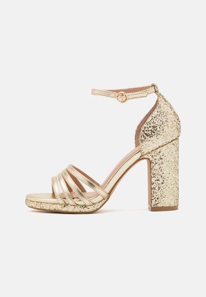 Sandalias con plataforma - gold