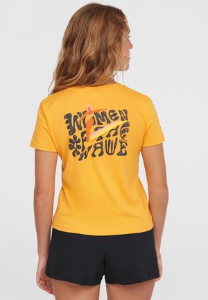 T-shirt imprimé - golden honey