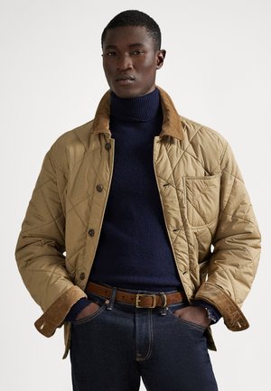 THE HURSTON QUILTED UTILITY JACKET - Overgangsjakke - desert khaki