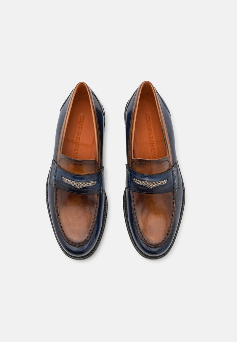 Melvin & Hamilton GIANNA 5 - Slip-ons - saphire/wood/silver  display picture 3