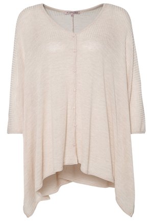 Cardigan - mottled beige