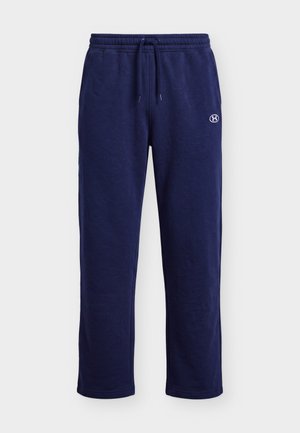 Under Armour, RIVAL PANTS - Pantalon de survêtement - midnight navy/white