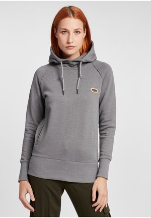 OXPUJA - HOODIE - Huppari - grey melange