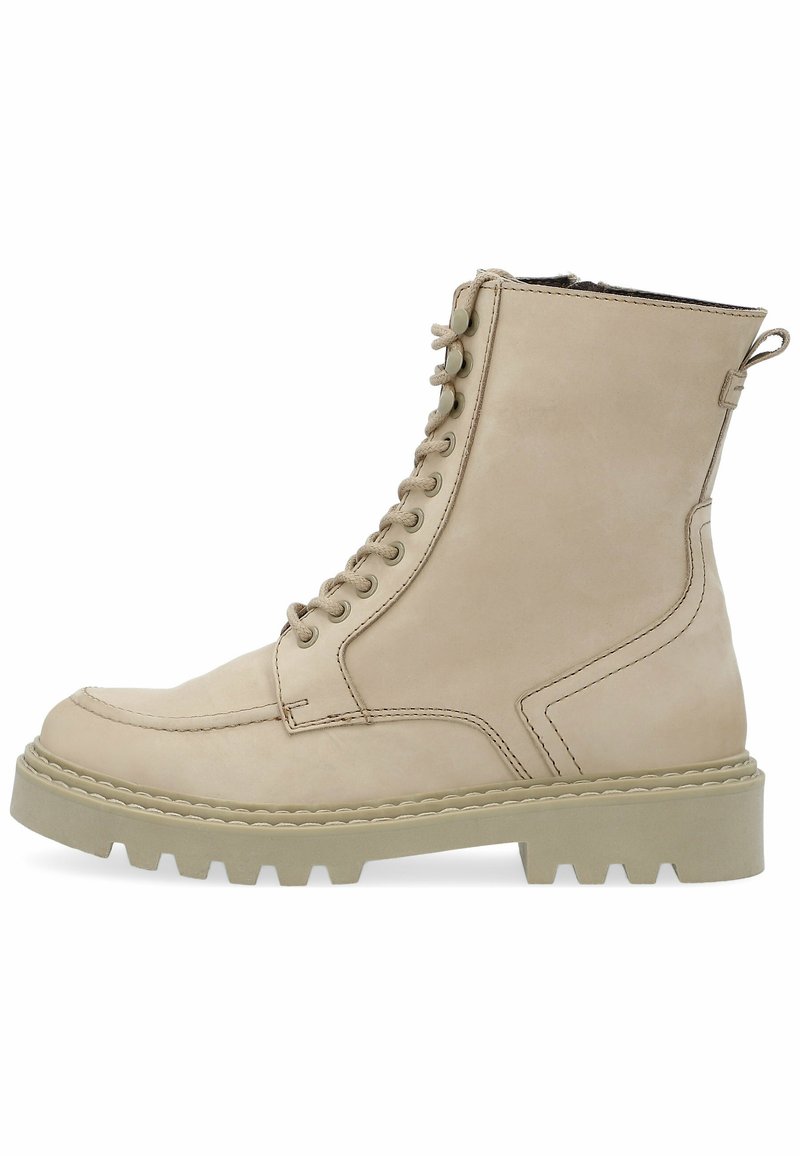 Damen Ankle Boots | COX Schnürstiefelette taupe - AH89969 Damen Ankle Boots | COX Schnürstiefelette taupe - AH89969