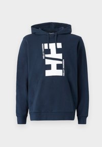 CORE GRAPHIC HOODIE UNISEX - Camisola - navy