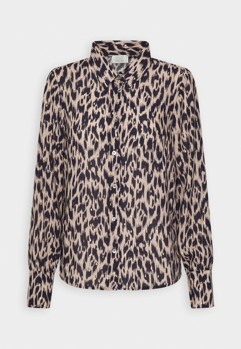 Progetto Quid Overhemdblouse beige mêleerd