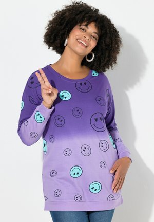 FARBVERLAUF SMILEY LANGARM - Sweater - purple